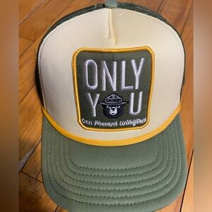Only You Can Prevent Wildfires Smokey Adjustable Hat